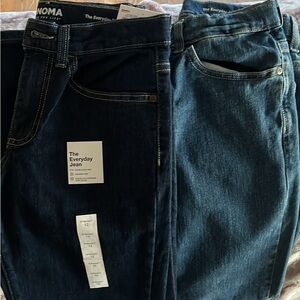 Sonoma Kids Bottoms Jeans - Dark Blue and Medium Blue